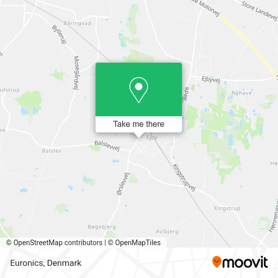 Euronics map