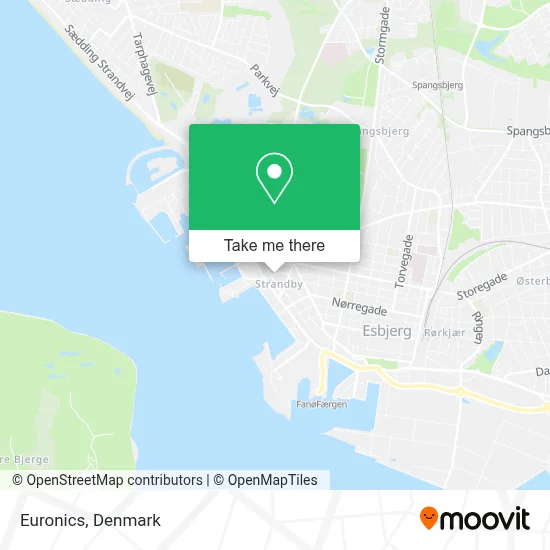 Euronics map