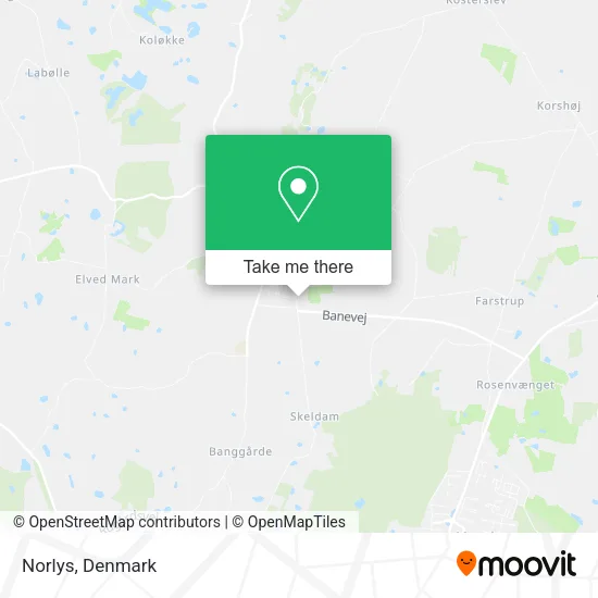 Norlys map