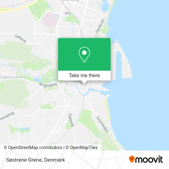 Søstrene Grene map