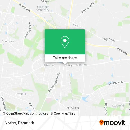Norlys map