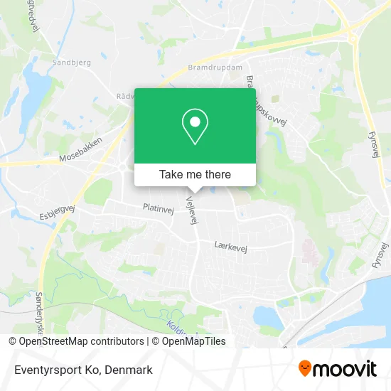 Eventyrsport Ko map