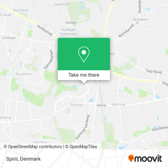 Spirii map