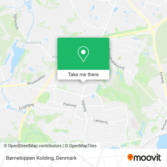 Børneloppen Kolding map