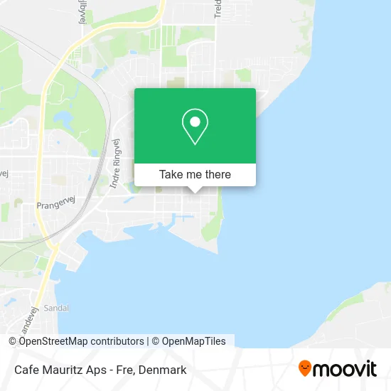 Cafe Mauritz Aps - Fre map