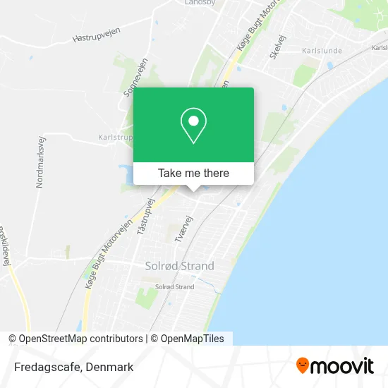 Fredagscafe map