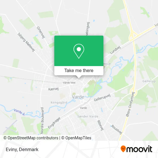 Eviny map