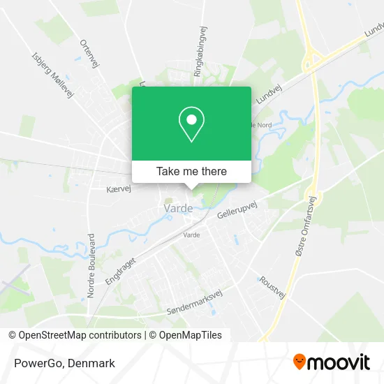 PowerGo map