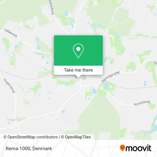 Rema 1000 map