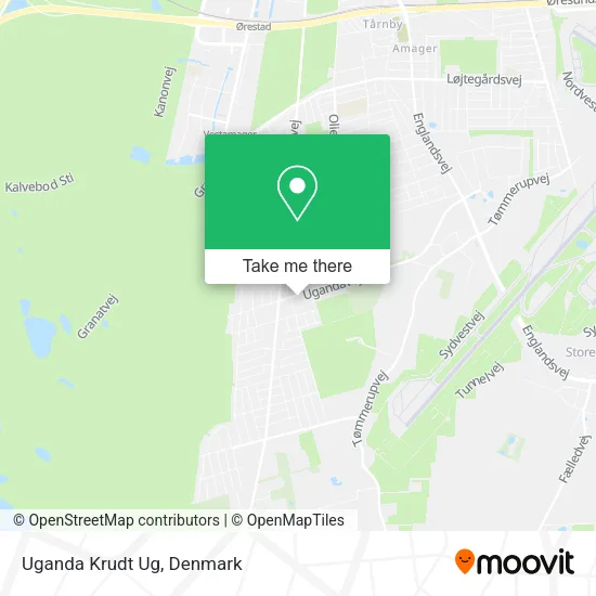 Uganda Krudt Ug map