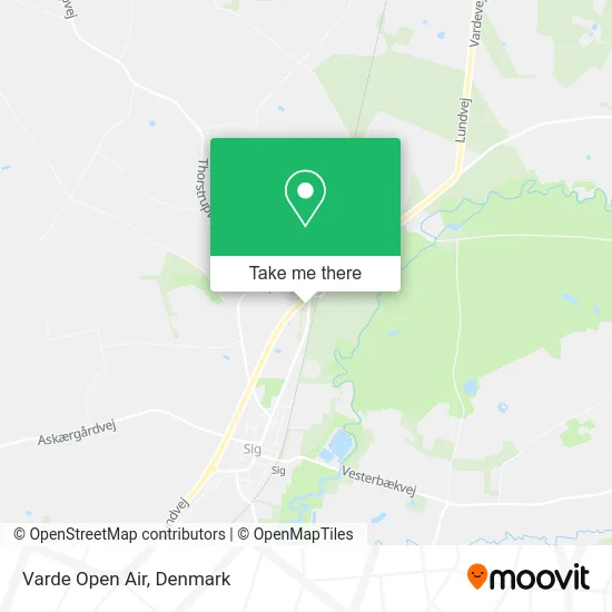 Varde Open Air map