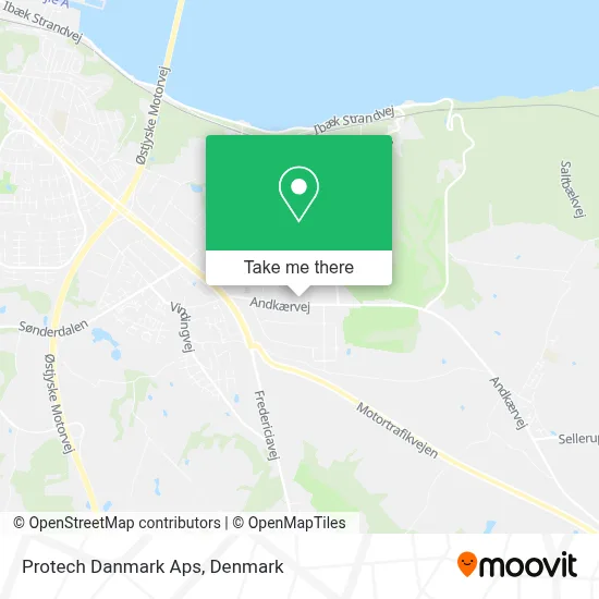 Protech Danmark Aps map