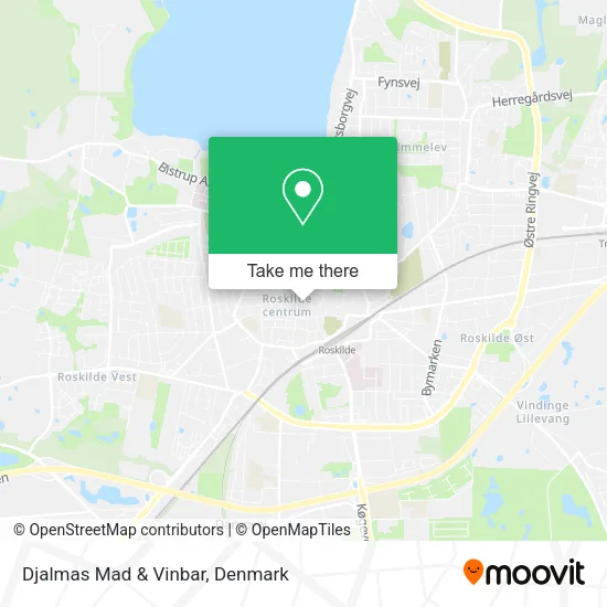 Djalmas Mad & Vinbar map
