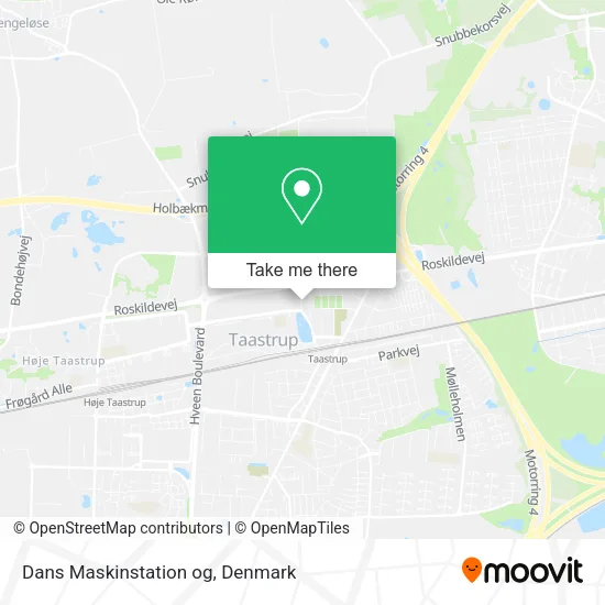 Dans Maskinstation og map