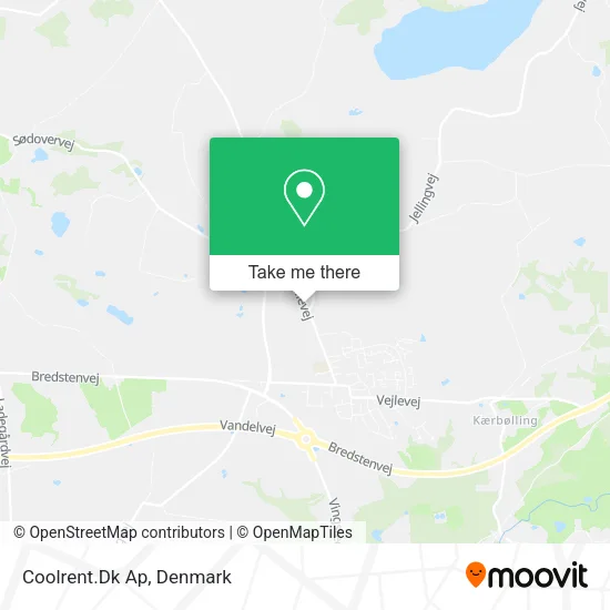 Coolrent.Dk Ap map