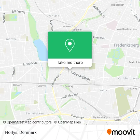 Norlys map