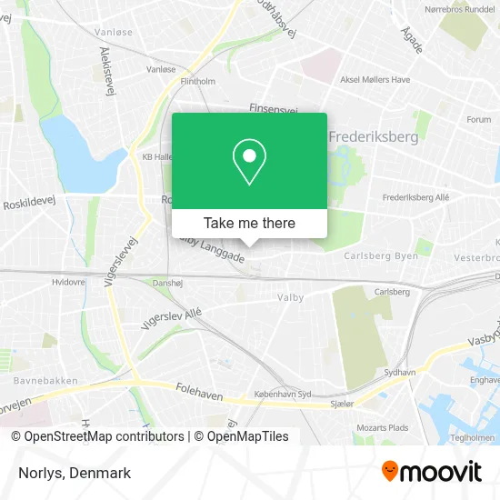 Norlys map