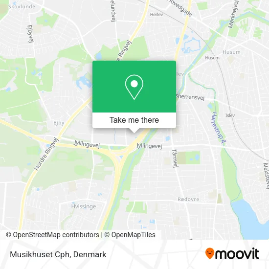 Musikhuset Cph map