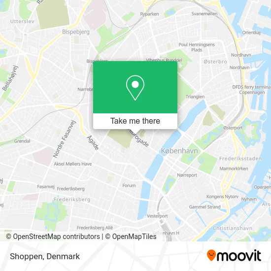 Shoppen map