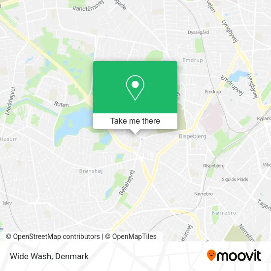 Wide Wash map