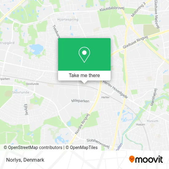 Norlys map