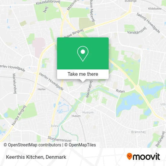 Keerthis Kitchen map