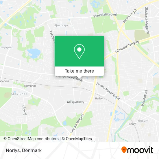 Norlys map