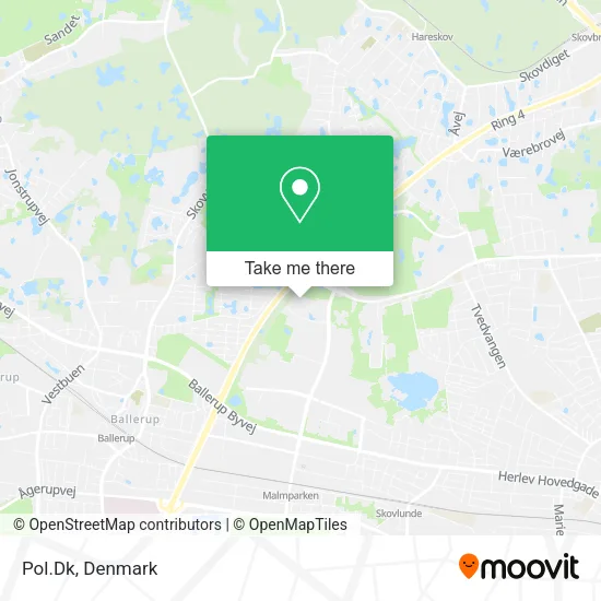 Pol.Dk map