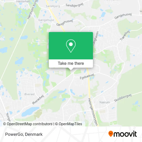 PowerGo map