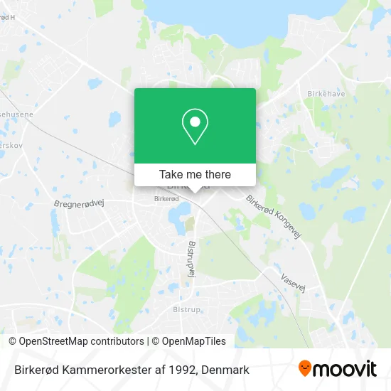 Birkerød Kammerorkester af 1992 map