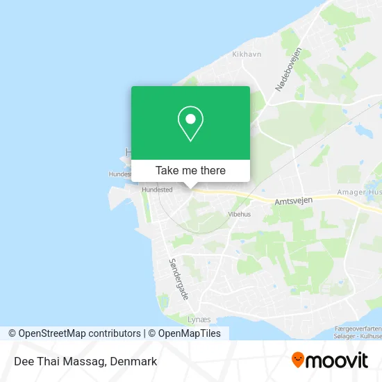 Dee Thai Massag map