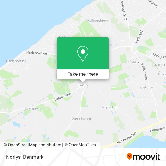 Norlys map