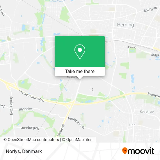 Norlys map