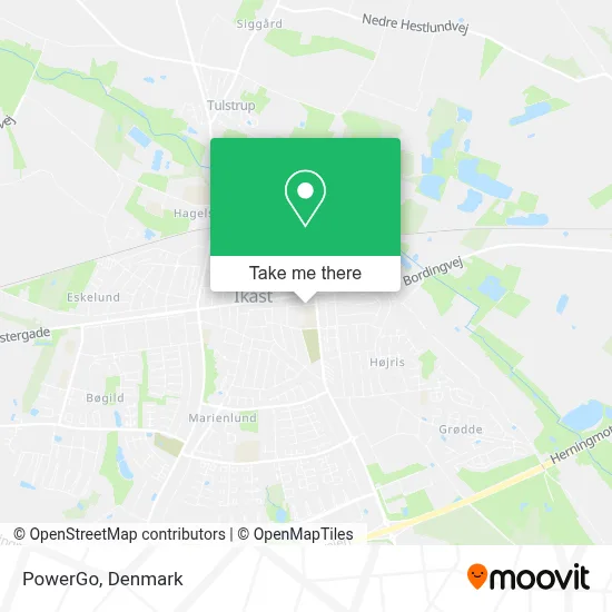 PowerGo map