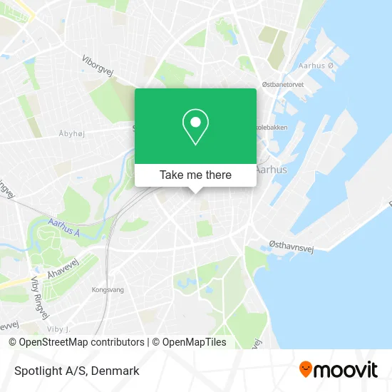 Spotlight A/S map