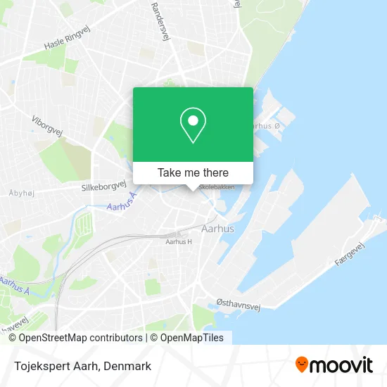 Tojekspert Aarh map