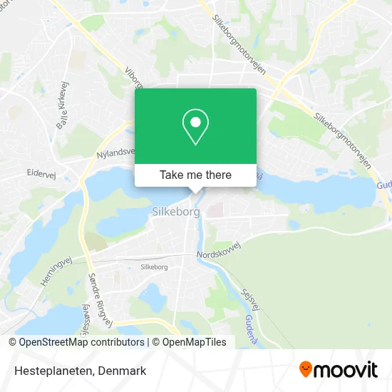 Hesteplaneten map