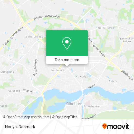 Norlys map