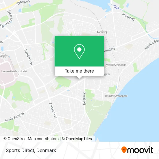 Sports Direct map