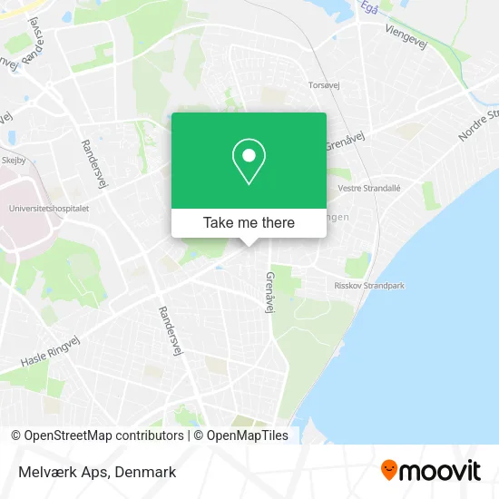 Melværk Aps map