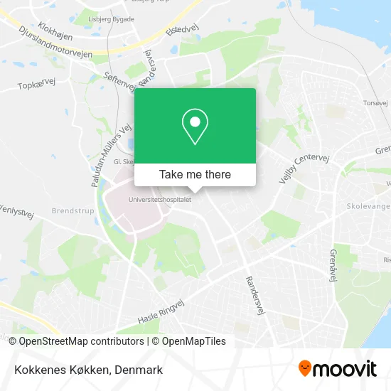 Kokkenes Køkken map