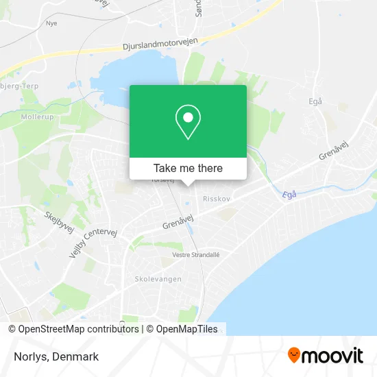 Norlys map