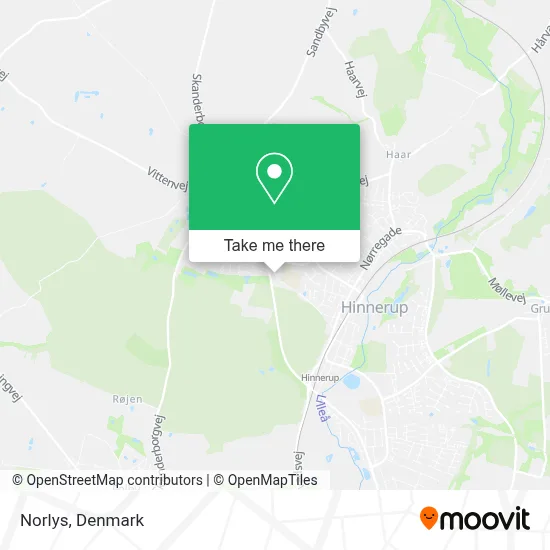Norlys map