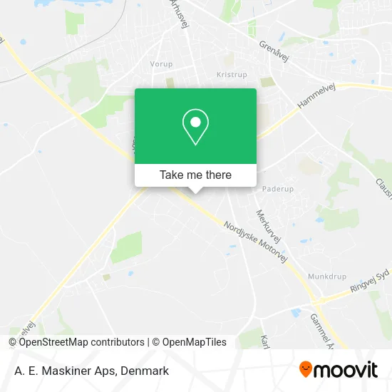 A. E. Maskiner Aps map