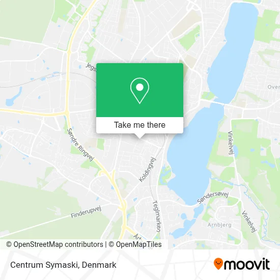 Centrum Symaski map