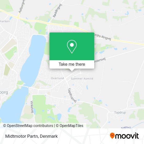 Midtmotor Partn map