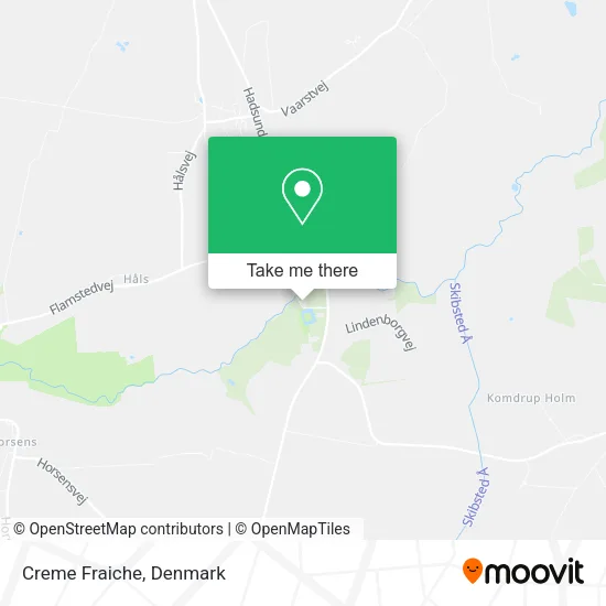 Creme Fraiche map
