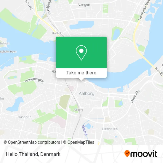 Hello Thailand map