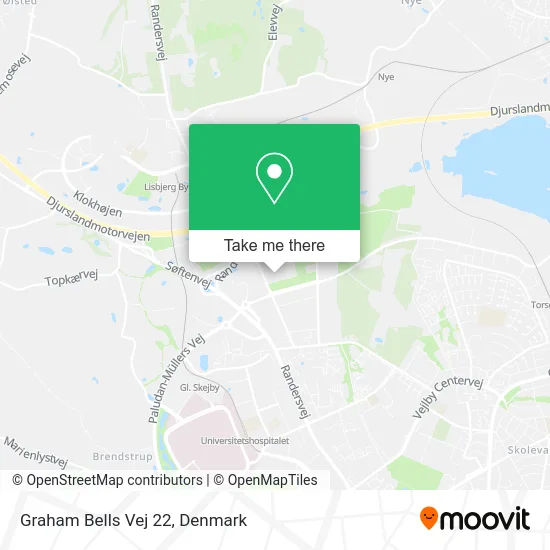 Graham Bells Vej 22 map