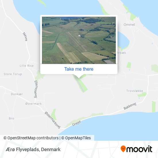 Ærø Flyveplads map